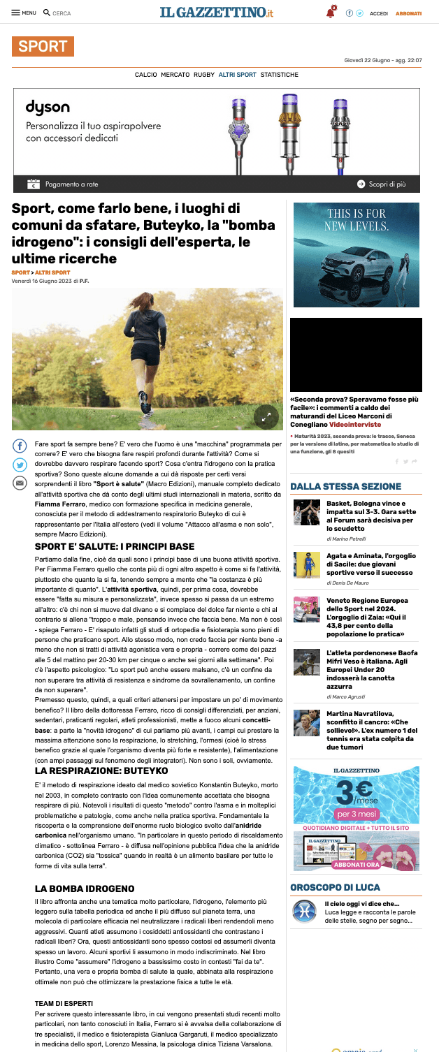 Sport è salute Il Gazzettino