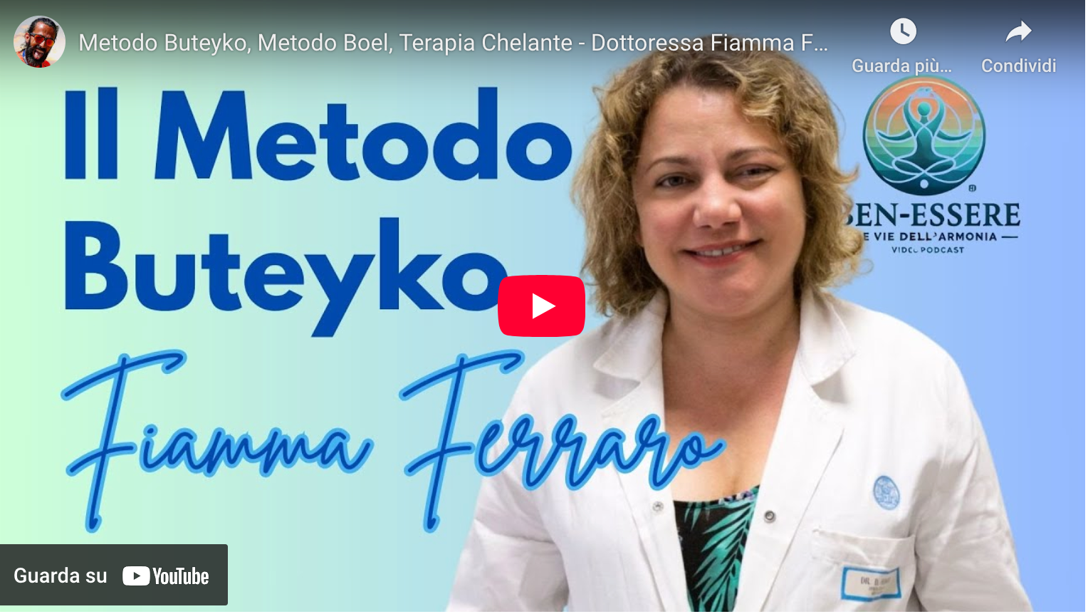 metodo Buteyko dottoressa Fiamma Ferraro